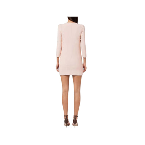 Abito corto Donna con collana Rosa ELISABETTA FRANCHI- Francavilla Moda